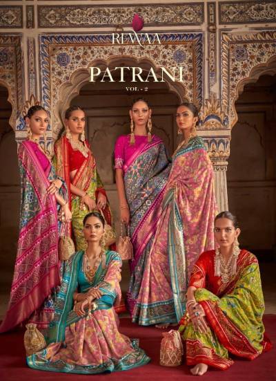 Patrani Vol 2 By Rewaa Traditional Wear Saree Collection